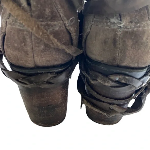 FREEBIRD by Steven CAIRO Suede Leather BOOTS Size 6 - Picture 15 of 16